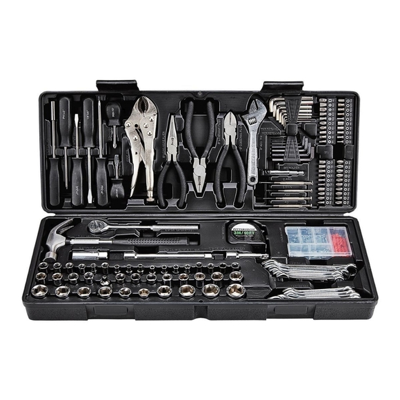 New - Pittsburg 130 piece Tool Kit with Case - Picture 3 of 6
